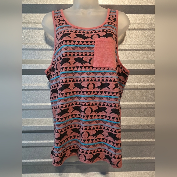 on the byas Other - On the Byas Multicolor Striped Tank Top